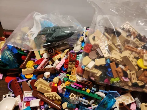 LEGO Lot 3 Pounds 13 Ozs Assorted Mixed Pieces Bulk. 