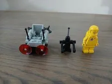 LEGO (6807) Space Sledge with Astronaut and Robot Complete w Minifigures