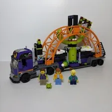 Lego City Space Ride Amusement Truck 60313 100% complete Missing Instructions 
