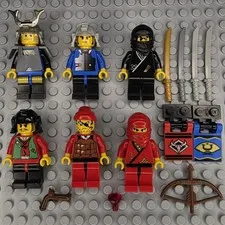 Lego Castle Ninja Minifigures Lot CAS056 CAS055 CAS048 CAS050 CAS053 CAS052