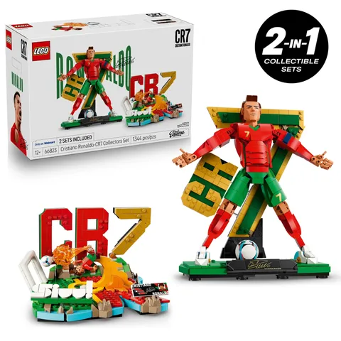 LEGO Editions Cristiano Ronaldo - Collector'S Set Co-Pack Building Toy for Kids