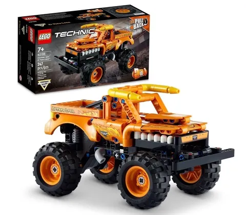 LEGO Technic 42135 Monster Jam El Toro Loco NEW SEALED Retired 2-in-1 Pull Back
