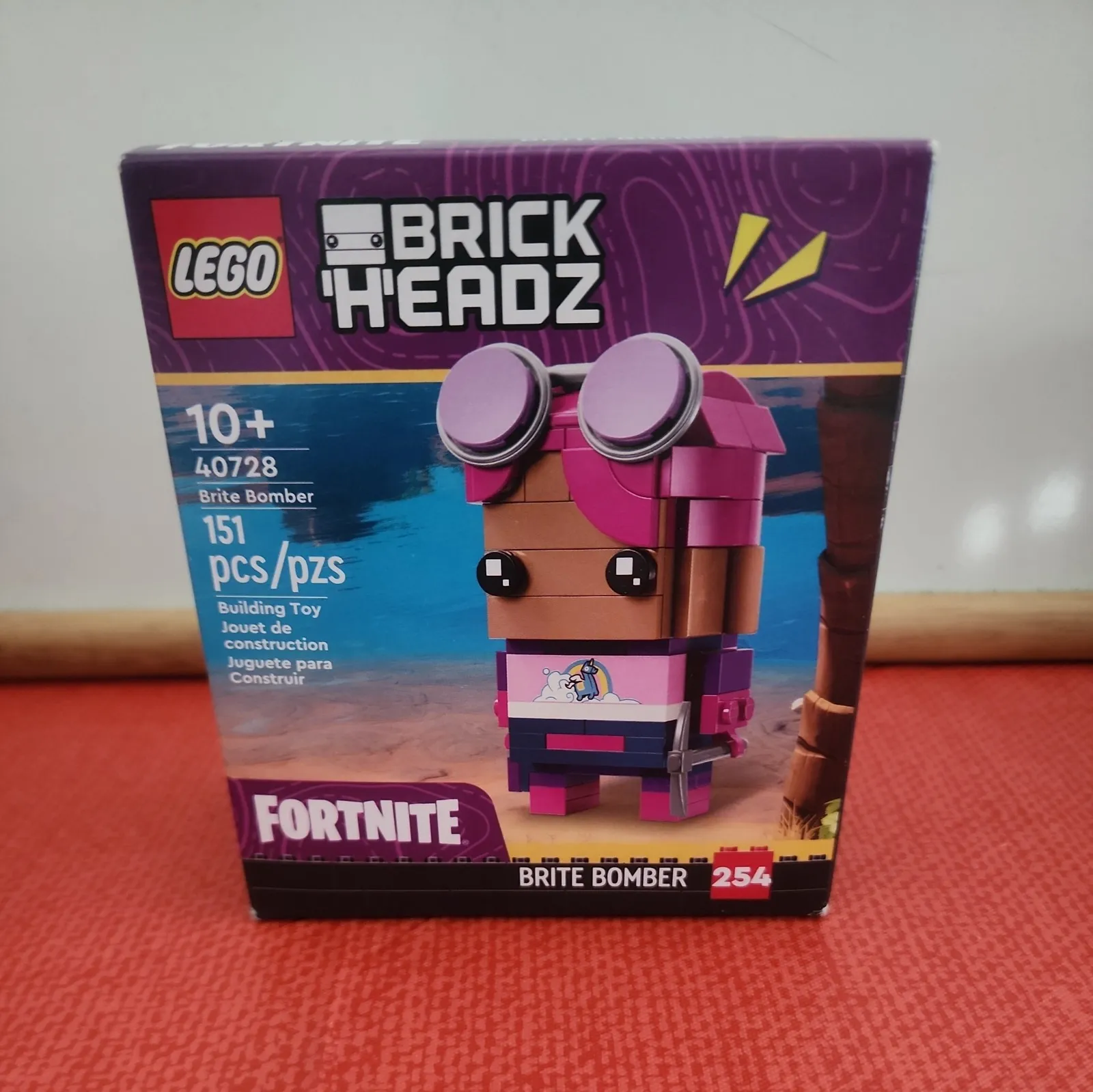 NEW LEGO 40728 Brite Bomber Brickheadz Fortnite Exclusive Promo GWP New Sealed