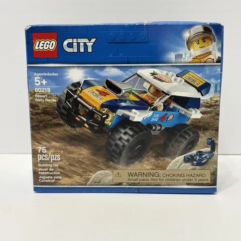 LEGO City 60218 Desert Rally Racer New in Box with SLIGHT Damage