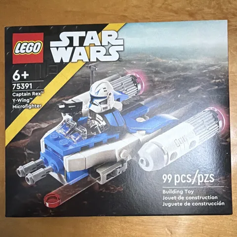 LEGO Star Wars Captain Rex Y-Wing Microfighter 75391 99pc 1 Minifig 2024 6+