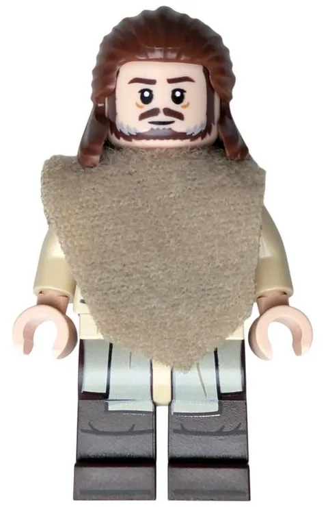 LEGO® Minifig sw1334b - Qui-Gon Jinn - Dark Brown Legs