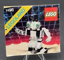 LEGO 1498 INSTRUCTIONS ONLY Spy-Bot Robot Vintage 1987 Classic Space Legoland