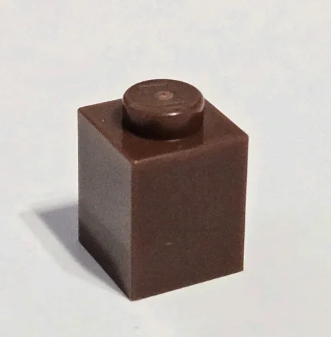 LEGO Parts - Reddish Brown Brick 1 x 1 - No 3005