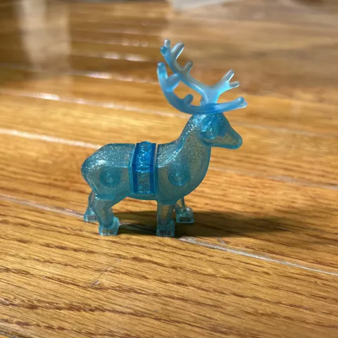 LEGO Harry Potter Expecto Patronum Trans-Light Blue Translucent Reindeer Figure