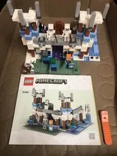 Retired LEGO Minecraft: The Ice Castle (21186) Missing  1 Weapon