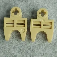 LEGO 32174 Technic Axle Connector 2 x 3 Ball Joint Socket Tan x2 Genuine