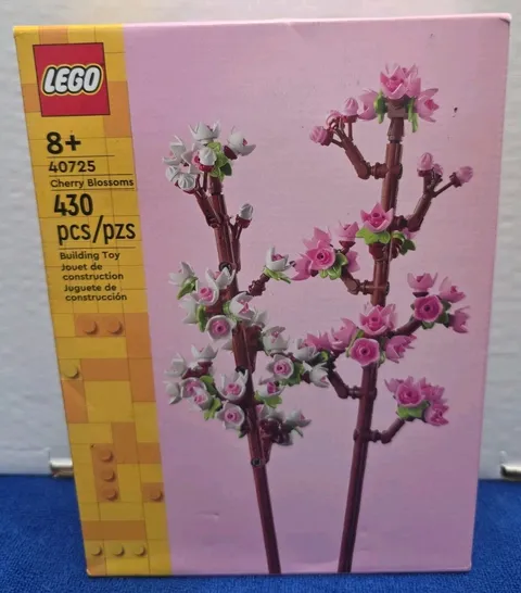 LEGO® Botanical Collection CHERRY BLOSSOMS 430 Piece Building Set 40725