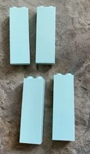 LEGO Parts: 1x2x5 Wall Columns, Pillars, Royal Blue, Part # 2454 - Lot of 2