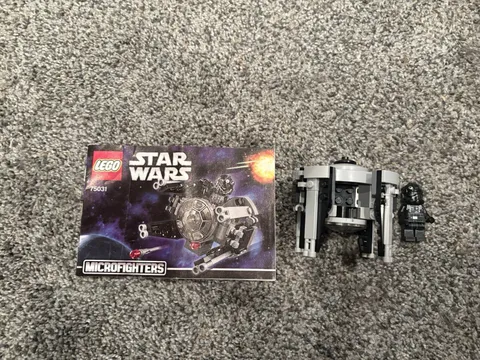LEGO Star Wars: Tie Interceptor Microfighter (75031) 100% Complete W/ Manual
