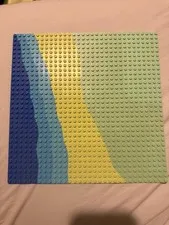 Vintage LEGO Town Paradisa Beach Baseplate 32x32- 1 Piece Only