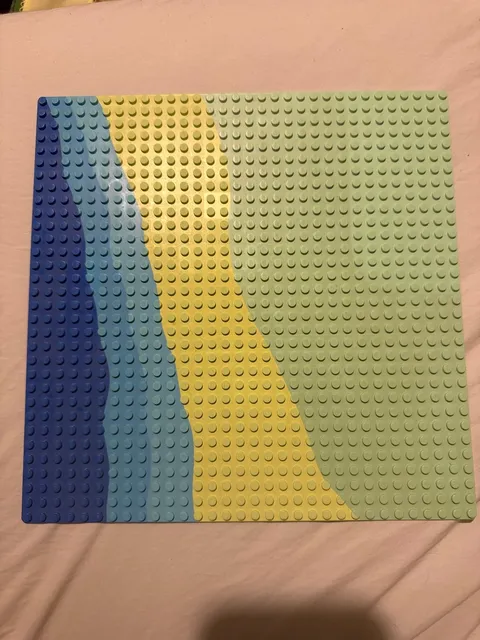 Vintage LEGO Town Paradisa Beach Baseplate 32x32- 1 Piece Only
