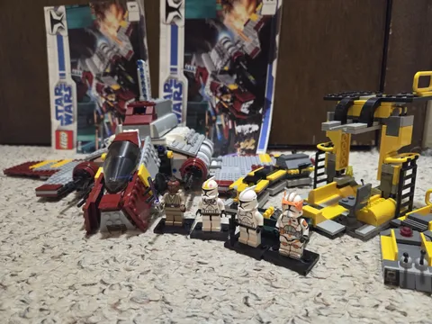LEGO Star Wars Clone Wars Republic Attack Shuttle Cmplte W Decaled Commnder Cody