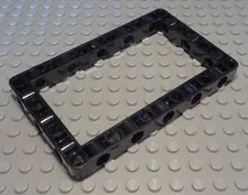 Lego Technic Perforated Beam 7x11 Black
