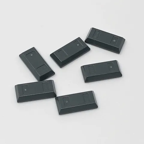 99563 LEGO Part Minifig Utensil Ingot (Bar) DARK BLUISH GRAY (6)
