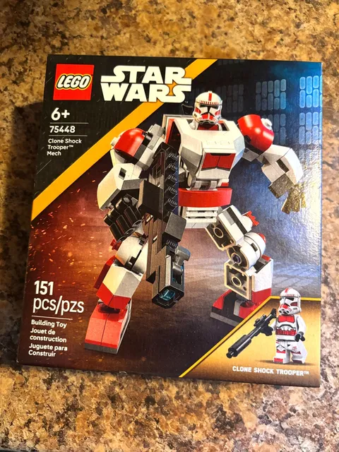 2026 Lego Star Wars Clone Shock Trooper Mech 75448 New/Factory Sealed