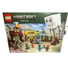 LEGO Minecraft Movie The Ghast Balloon Village Attack 21273 555pc Set 10+