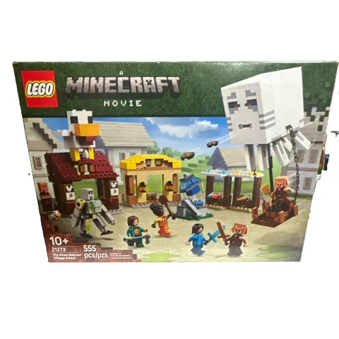 LEGO Minecraft Movie The Ghast Balloon Village Attack 21273 555pc Set 10+