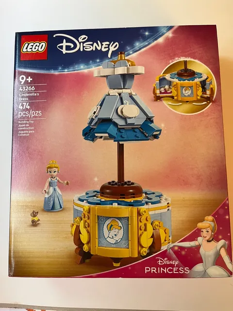 LEGO Disney Princess: Cinderella's Dress (43266) NEW IN BOX