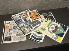 LEGO Sticker Sheets (Avengers Tower 76269 + UCS Jango’s Starship 75409 + More)