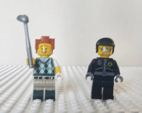LEGO Movie President Business "Gone Golfing" and Good Cop Bad Cop