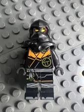 LEGO Ninjago Minifigure 71791 Cole Dragons Rising, Tunic Hood Mask, w/ Acc.