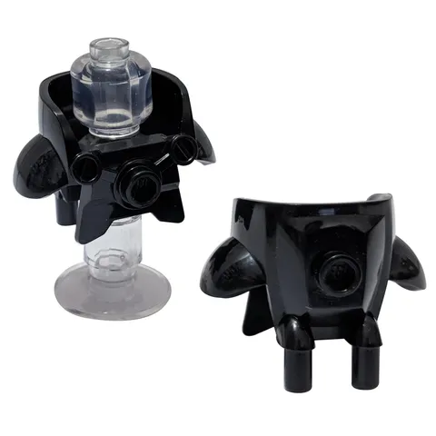 2 NEW LEGO Minifigure Armor Space with Shoulder Protection Black
