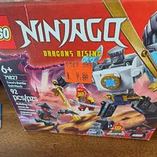 LEGO NINJAGO Dragons Rising 71827 Zane's Battle Suit Mech Set 92pcs 6+