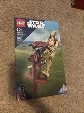 LEGO Star Wars: The Phantom Menace Battle Droid with STAP 75428 SEALED