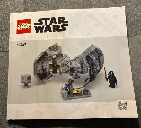 LEGO Star Wars TIE Bomber (set 75347) Instruction Manual **