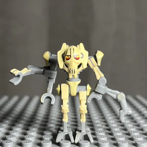 LEGO General Grievous - Bent Legs, Tan Armor 9515 8095 sw0254 Minifigure 1G