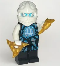 ✅ LEGO Ninjago Zane (Airjitzu) - Possession Minifig njo0159 Minifigure (70742)