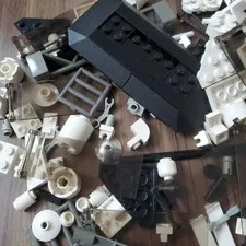 LEGO Discovery Channel International Space Station 7467 Instructions Stickers Bo