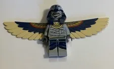 LEGO Pharaoh's Quest Flying Mummy Minifigure w/ Wings & Hood 7307 RARE RETIRED 
