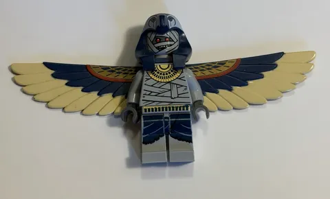 LEGO Pharaoh's Quest Flying Mummy Minifigure w/ Wings & Hood 7307 RARE RETIRED 
