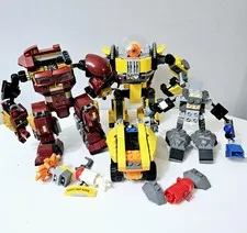 Lego 31090 76104 Mech Incomplete Partial Sets Hulkbuster Underwater Robot Parts