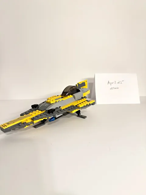 LEGO Star Wars 7669 Anakin’s Jedi Starfighter 2008 Clone Wars Vehicle Only