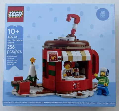 LEGO#40776 Limited Edition Hot Chocolate Stand 256 pieces (new & sealed)