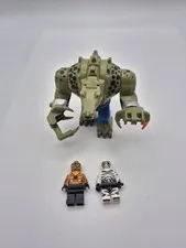 Lego Batman Movie Big Killer Croc Big Fig, Zebra Man/Tarantula Figs Incomplete