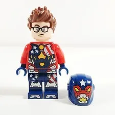 Lego Justin Hammer Minifigure Marvel Super Heroes 76077 sh0367