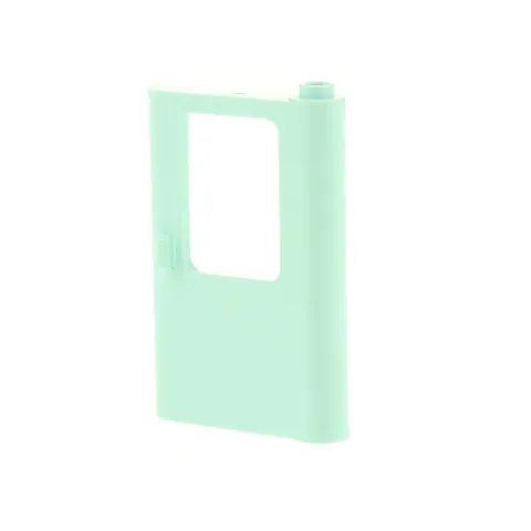 1x LEGO Door 1x4x5 Light Aqua Blue Right Side Without Window 6310382 4182