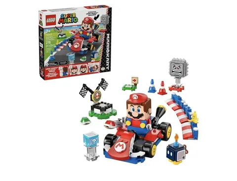 NEW LEGO Super Mario Mario Kart Interactive Mario & Standard Kart 72043