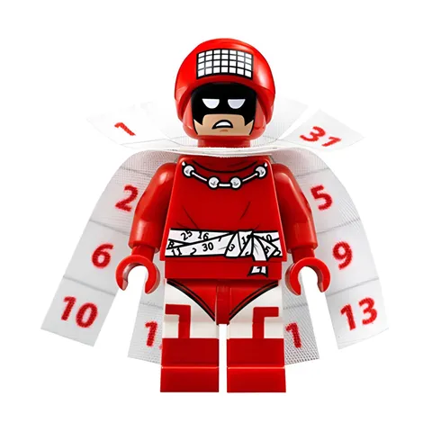 LEGO Calendar Man Minifigure sh0335 DC Heroes LEGO Batman Movie 70903 Riddler