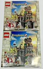 Lego 7947 Kingdoms Prison Tower Rescue Instruction Manuals Only - Books 1 & 2