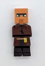 Lego Minecraft Villager Minifigure 21165 Min092 Mini Figure We Combine Shipping 