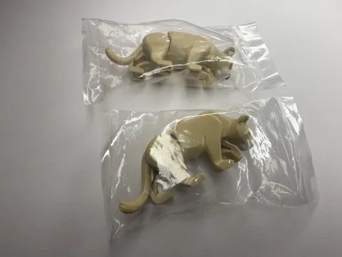 Lego Animal Big Cat Large Lioness Lot Of 2 New Sealed 